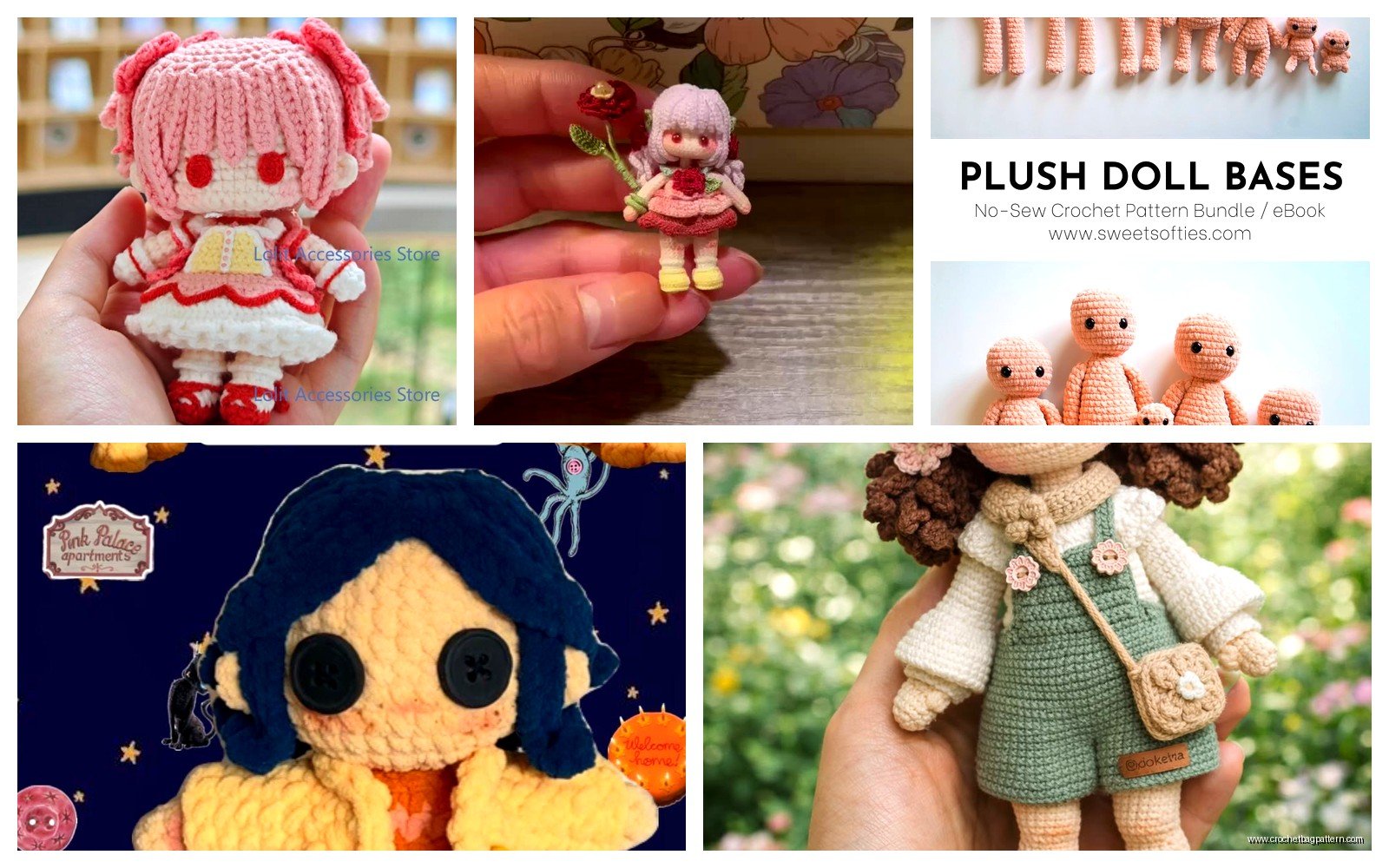 Crochet Doll Patterns: Amigurumi & Toy Tutorials