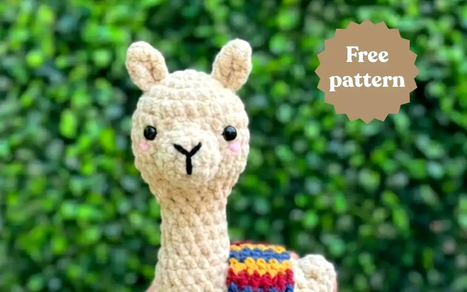 Crochet Llama Pattern: Alpaca Amigurumi Tutorial