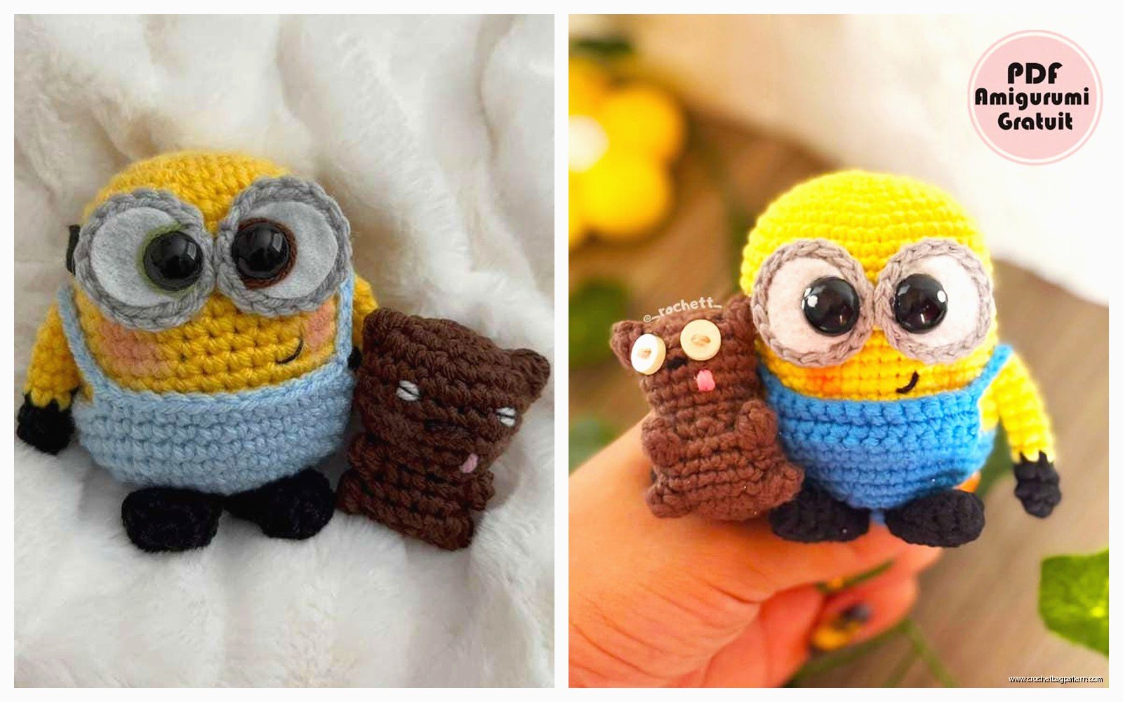 Crochet Minion Pattern: Despicable Me Amigurumi