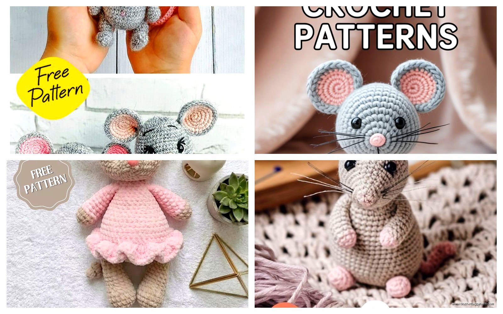Crochet Mouse Pattern: Rodent Amigurumi Tutorial
