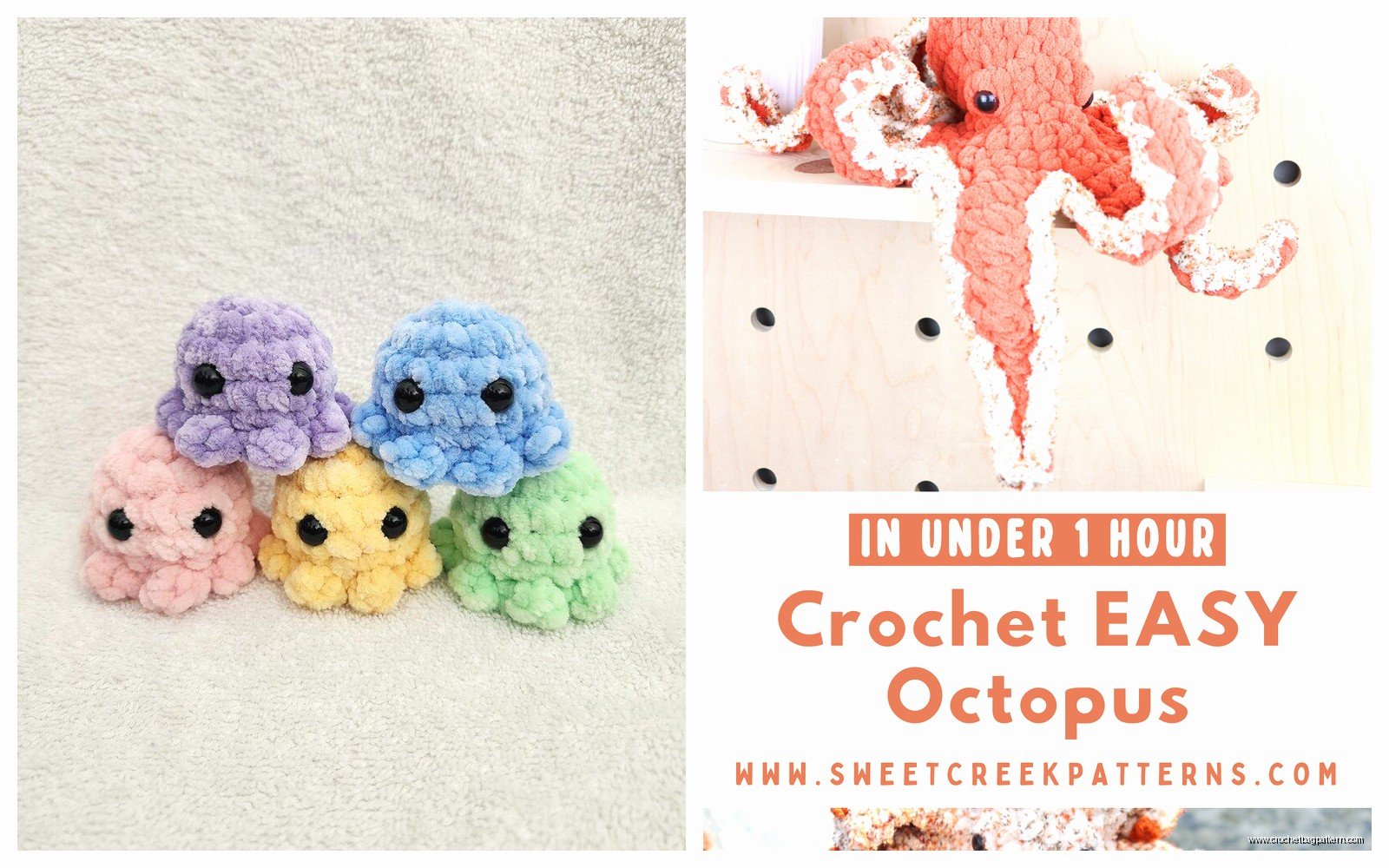 Crochet Octopus Pattern: Sea Creature Tutorial