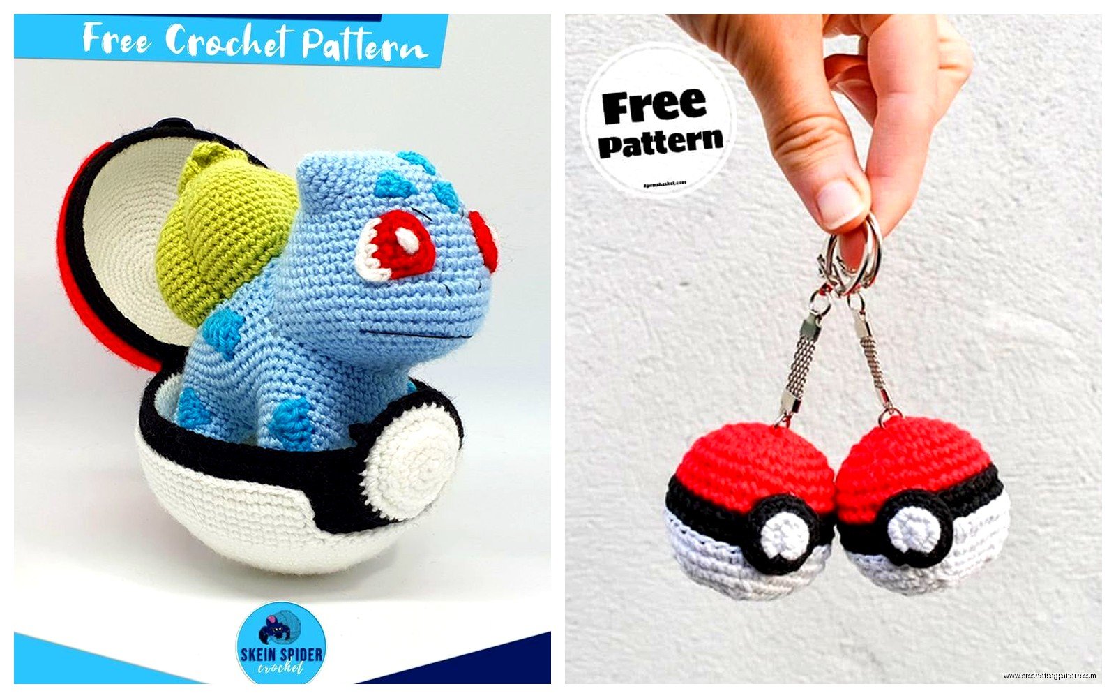 Crochet Pokeball Pattern: Pokemon Item Tutorial