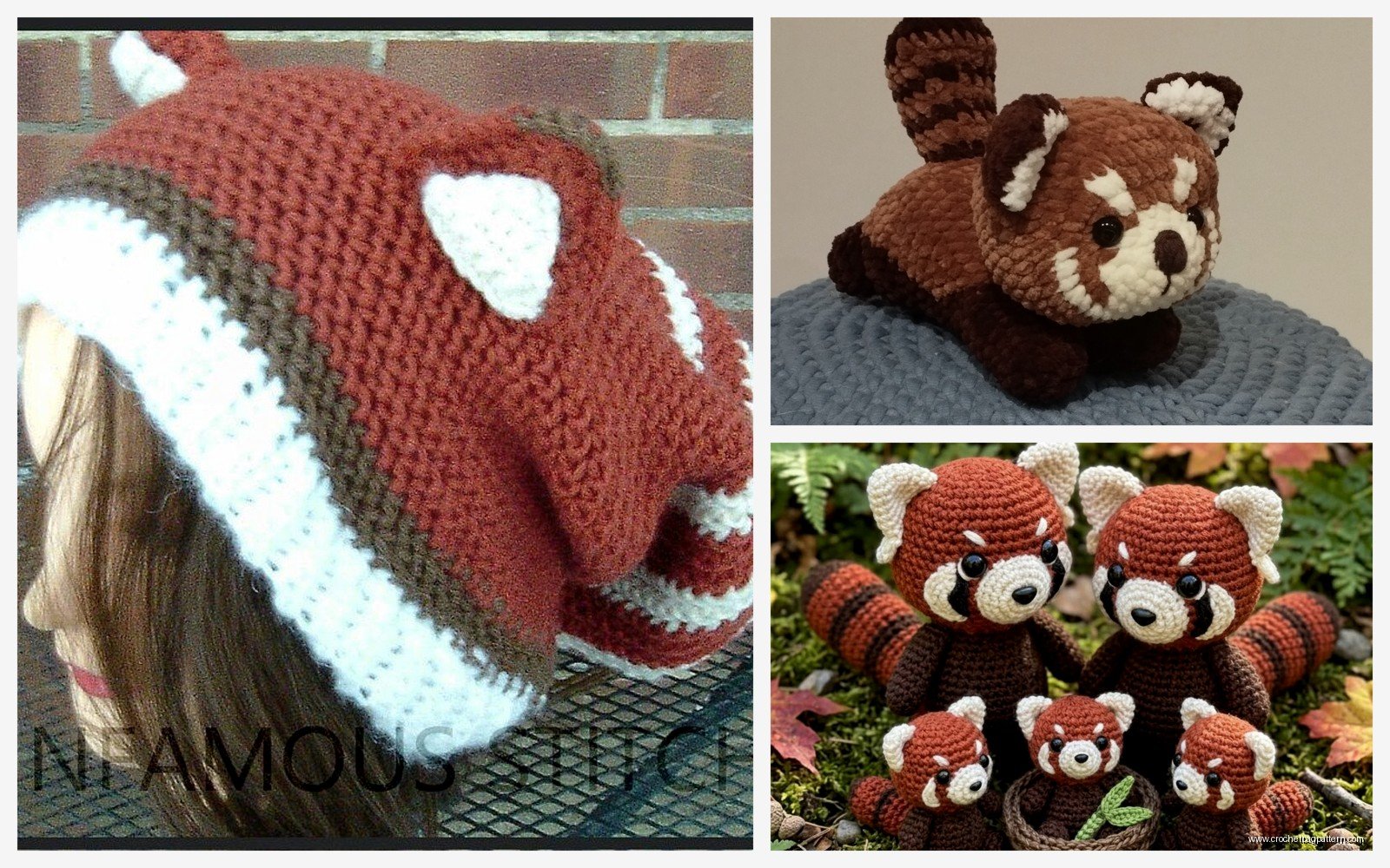 Crochet Red Panda Pattern: Cute Animal Amigurumi