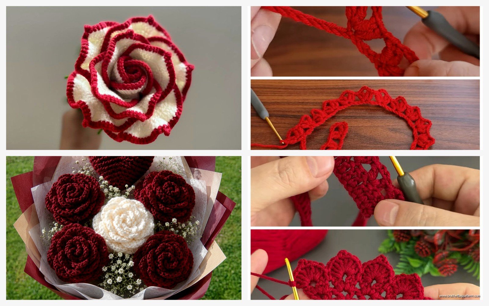 Crochet Roses: Flower Pattern Collection