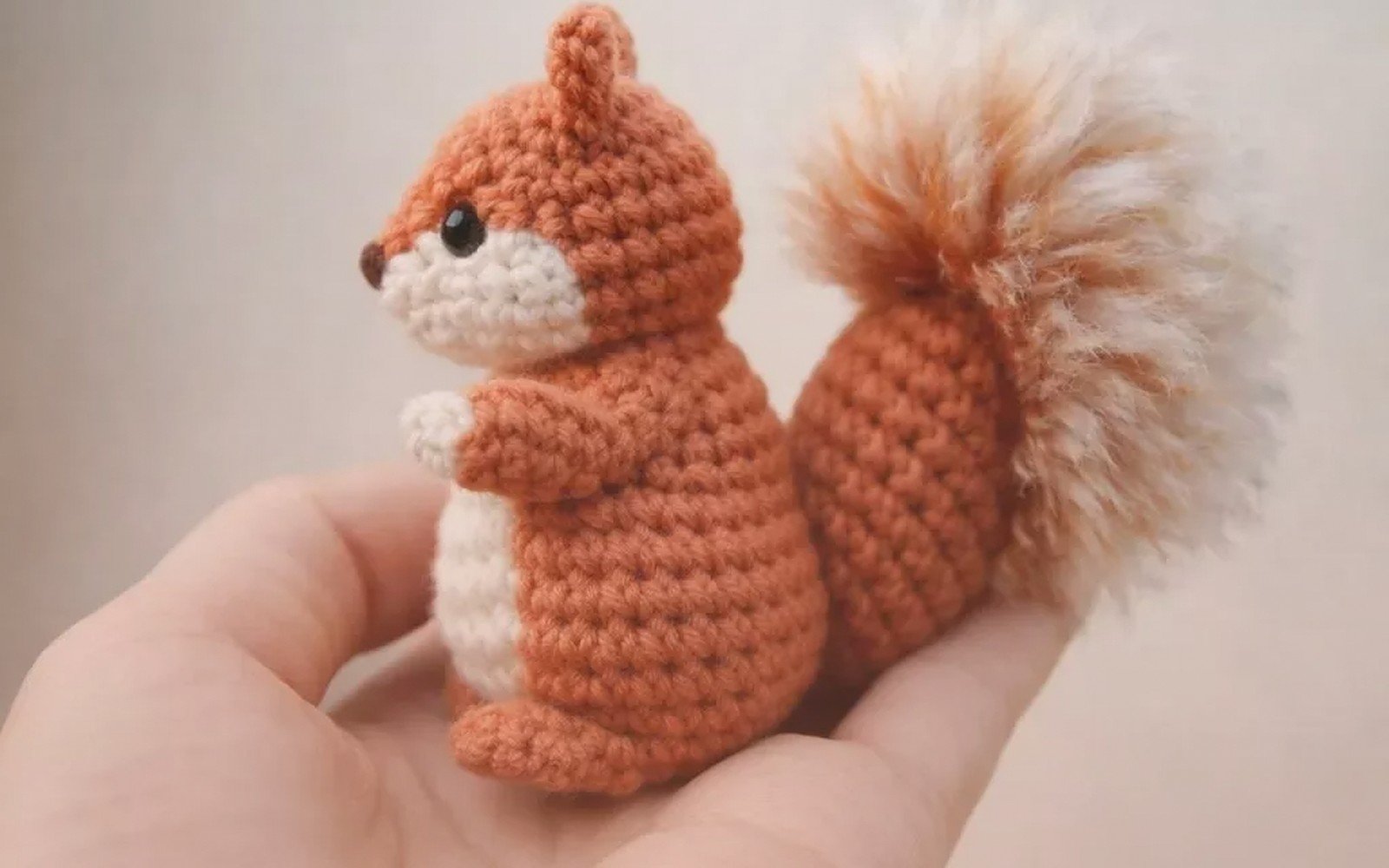 Crochet Squirrel Pattern: Woodland Animal Amigurumi