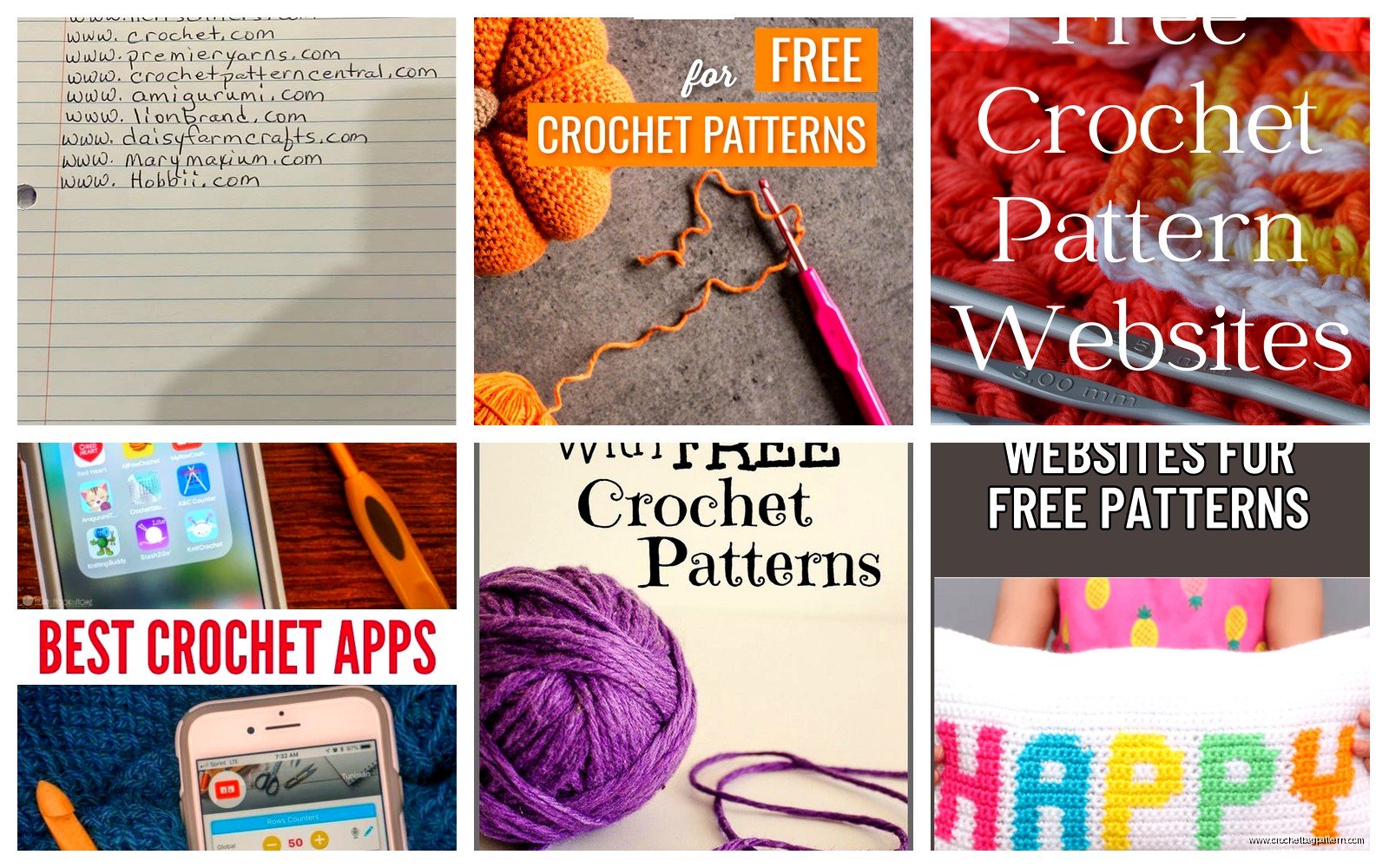 Best Crochet Websites: Free Patterns & Resources