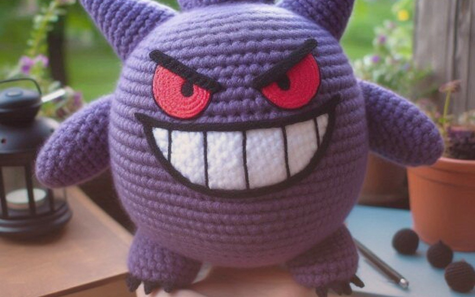 Gengar Crochet: Pokemon Ghost Pattern