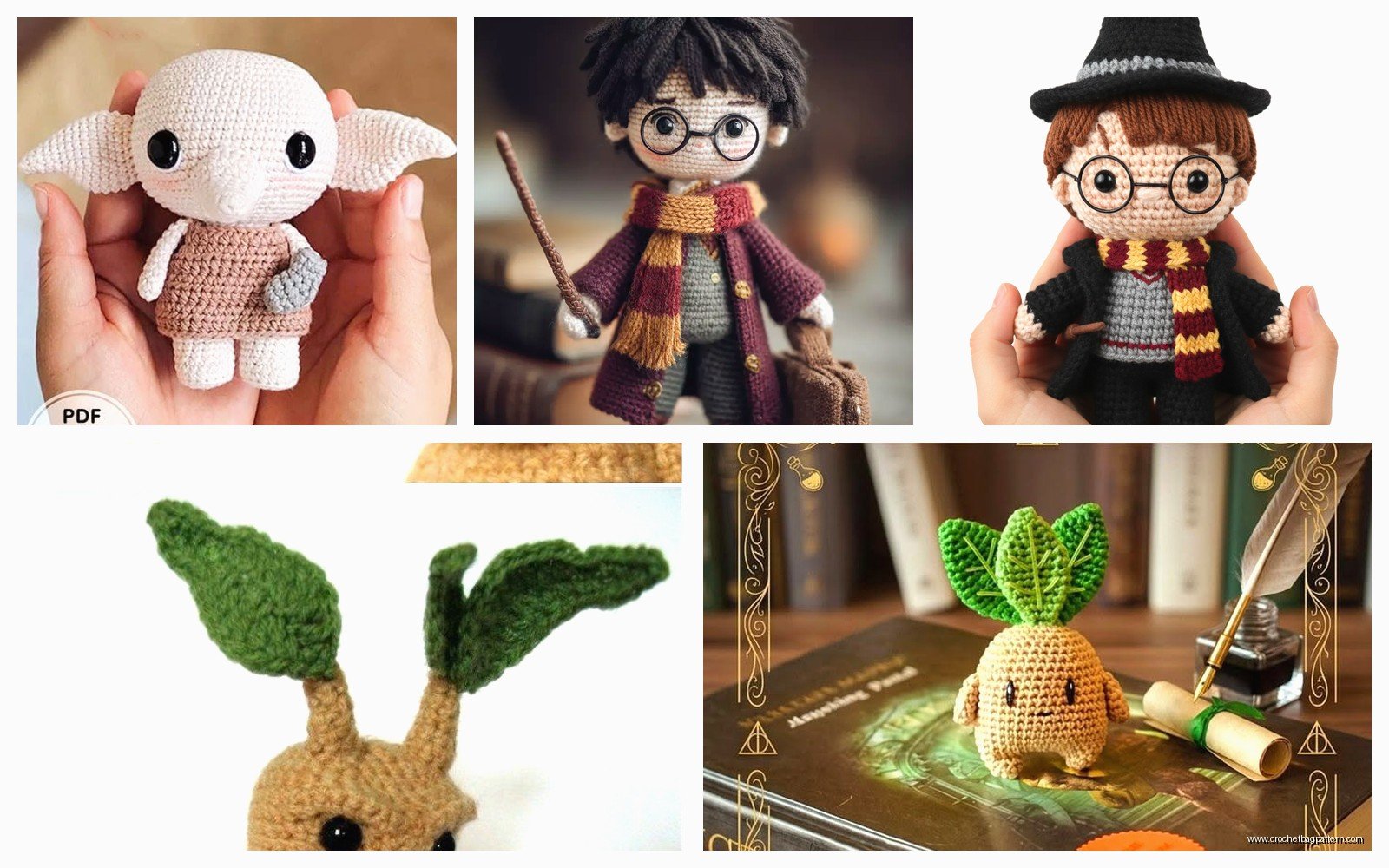 Harry Potter Crochet Pattern: Wizarding World Designs