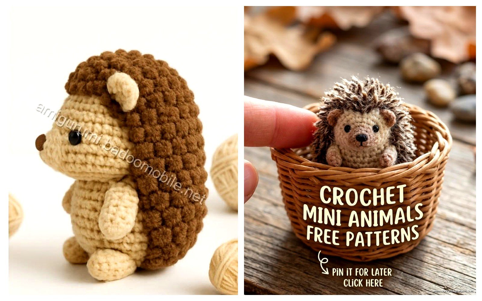 Hedgehog Crochet Pattern: Cute Amigurumi Tutorial