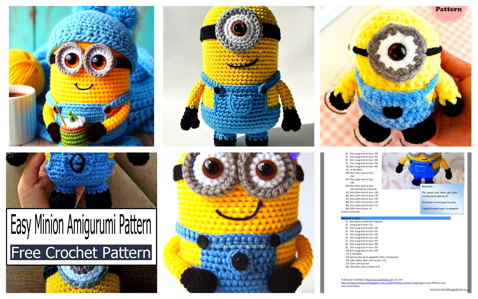Minion Amigurumi Pattern: Despicable Me Crochet Guide
