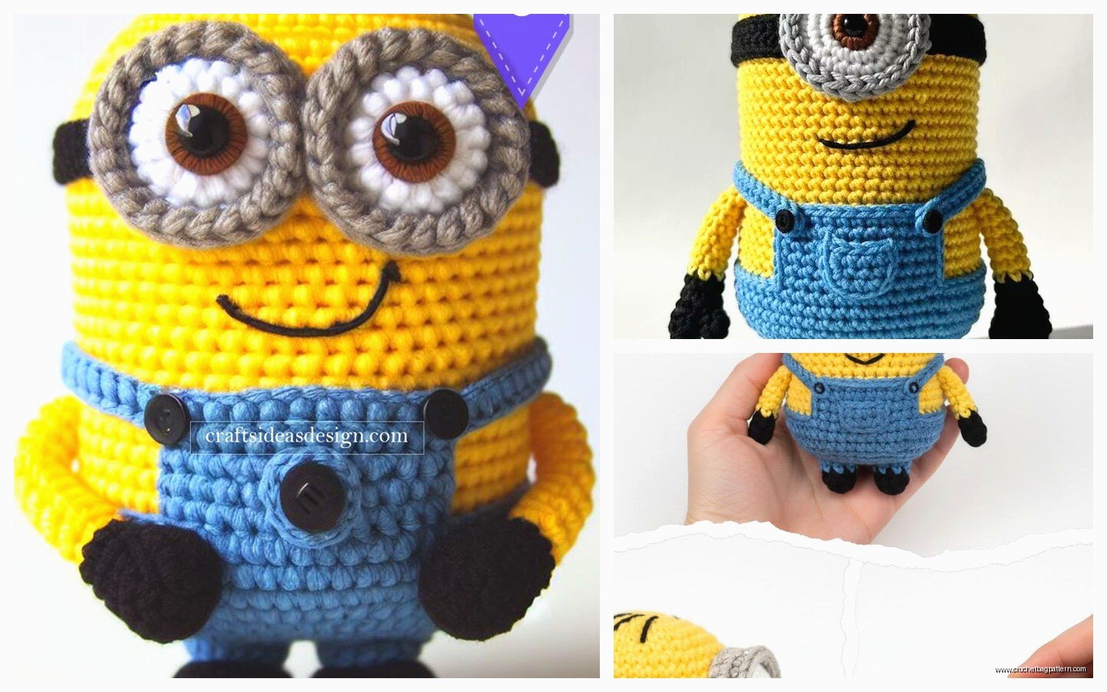Minion Crochet Pattern: Despicable Me Tutorial