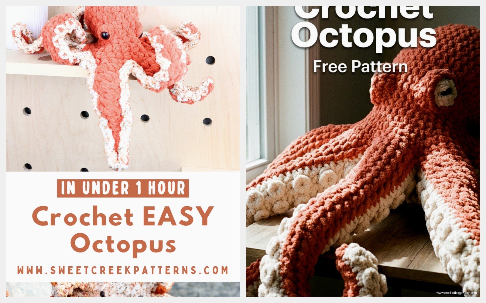 Octopus Crochet Pattern: Sea Creature Amigurumi