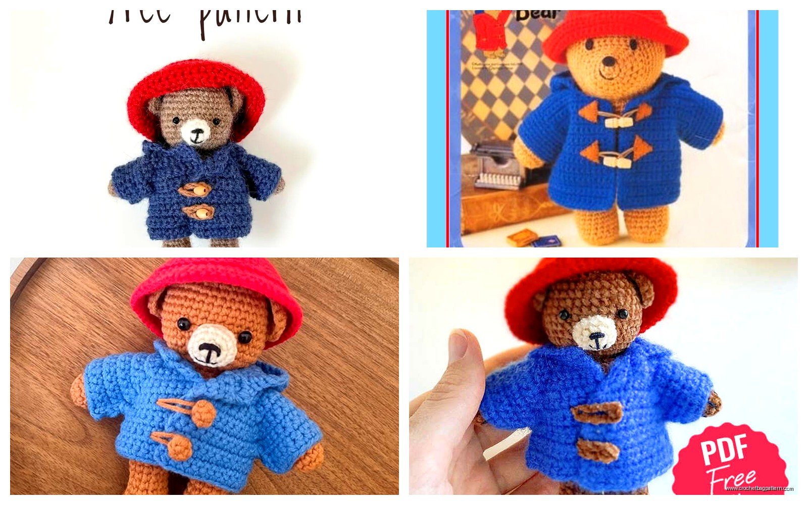 Paddington Bear Crochet Pattern: Classic Character Tutorial