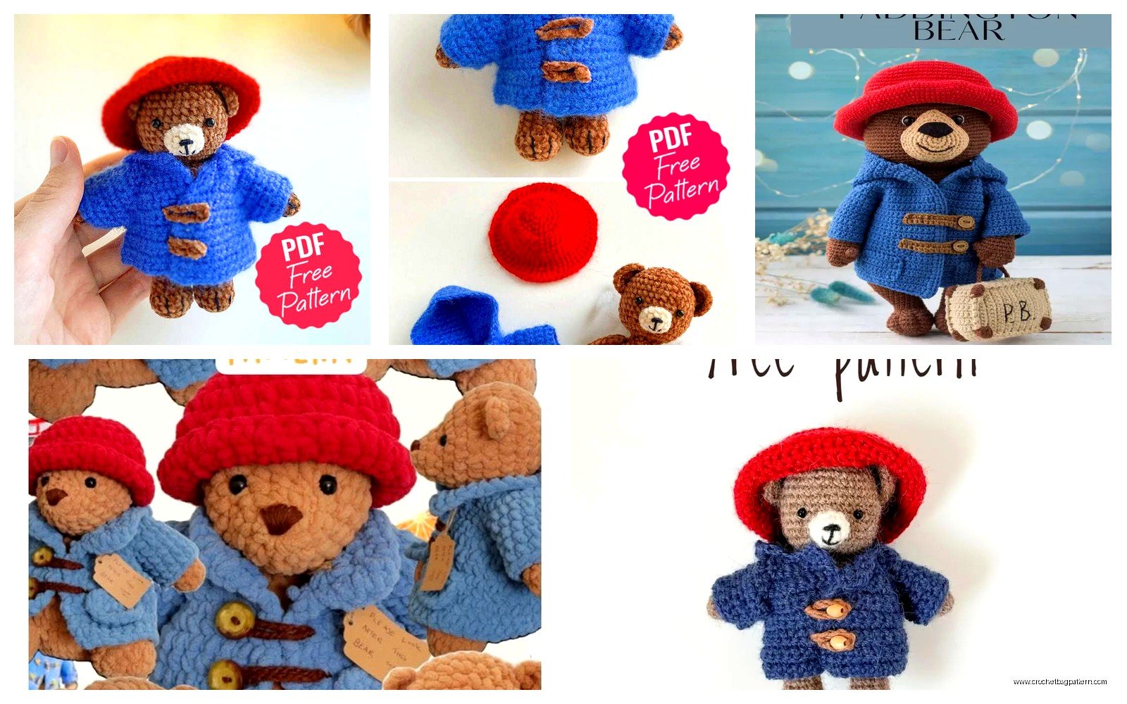 Paddington Bear Crochet Pattern: Classic Character Tutorial