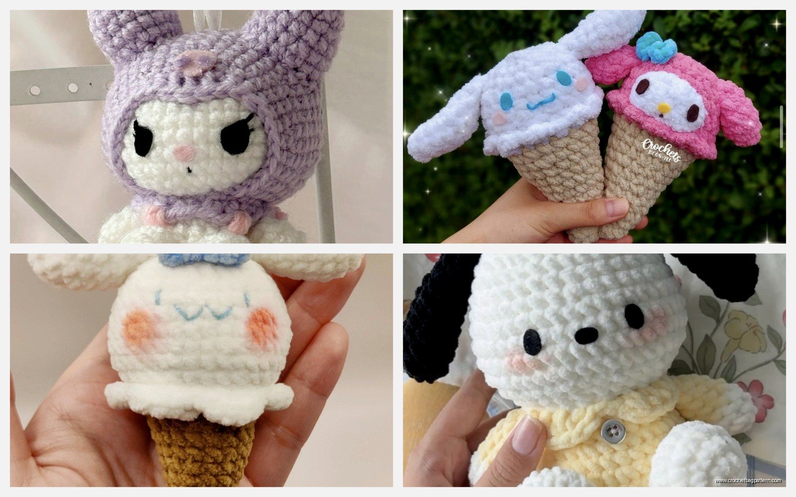 Sanrio Crochet Patterns: Hello Kitty & Friends