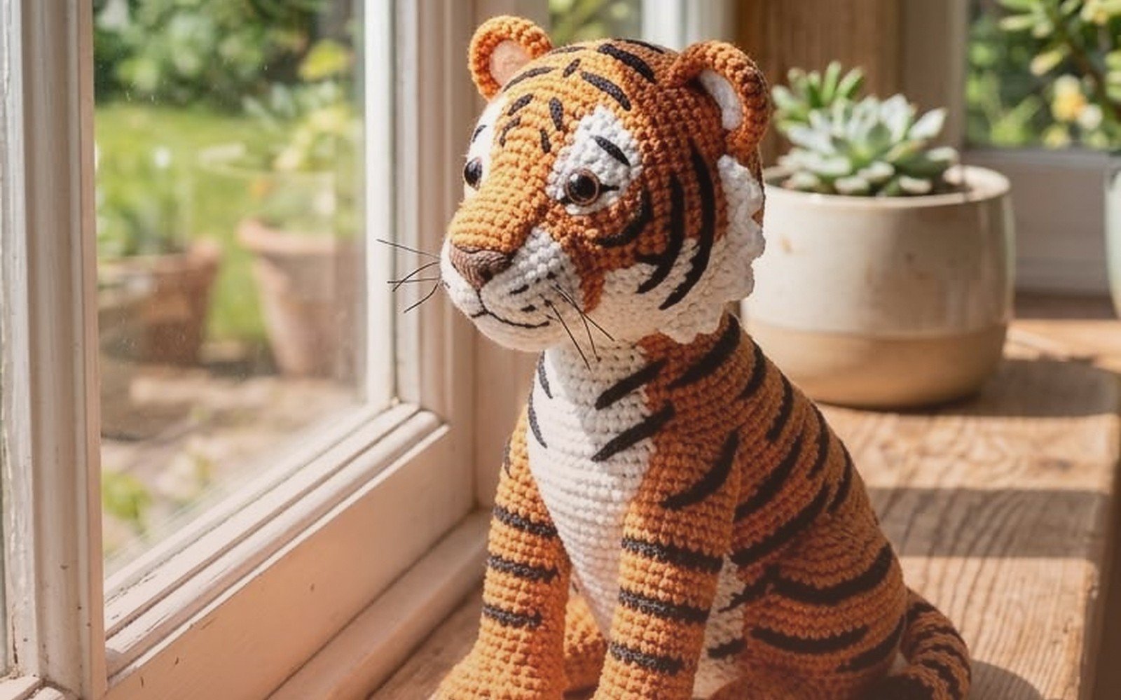 Tiger Crochet Pattern: Big Cat Amigurumi